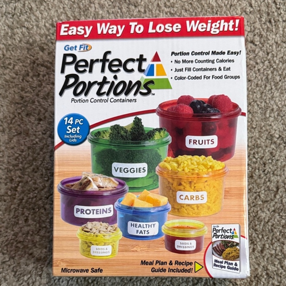 Get Fit: Meal Prep Containers: 14 Piece Set